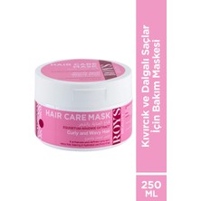 Roys Beauty Kıvırcık ve Dalgalı Saçlar Için Bakım Maskesi