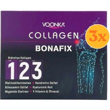 Vonka Voonka Collagen Bonafix 30 x 50 ml - 3 Adet (90 x 50 Ml) - Dezenfektan Hediyeli (%72 Alkol)