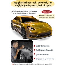 Dobest Tpu Otomobil Görünmez Kıyafeti 1.52 * 15M / Antioksidan / Sarı Değişmeye Dayanıklı / Her Türlü Otomobil Için Uygundur