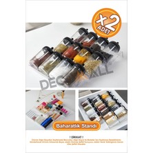 Özbience Çok Amaçlı Ayarlanabilir Çekmece Içi Baharatlık Düzenleyici, 2 Adet