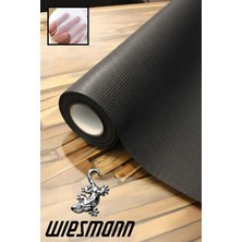 Özbience 45 cm x 10 M Siyah Kaydırmaz Raf ve Dolap Içi Örtüsü