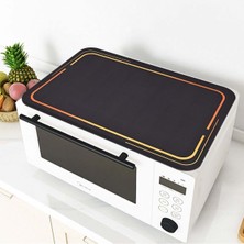 Özbience Desenli Mikrodalga Fırın Örtüsü, Kaymaz Taban, Yıkanabilir ve Düzenleyici