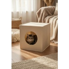 Özbience Katlanabilir Keçe Kedi Yuvası ve Organizer, Şık ve Pratik Tasarım