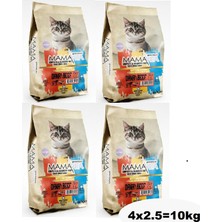 Mamavita Dana Etli Yavru Kedi Kuru Maması 10KG (4x2.5)