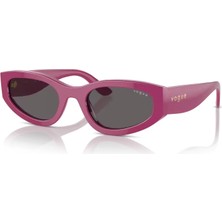 Vogue VO5585S 316087 54 Kadın Güneş Gözlüğü Pembe Çerçeve Mineral Cam
