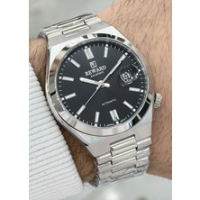 Reward Orijinal 2 Yıl Garantili Siyah Katran Çelik Kordon Otomatik Erkek Kol Saati Ilk.23.cs