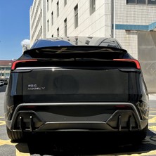 Red Lion Parts Tesla Model Y Juniper (2025-2026+) Uyumlu Siyah Arka Difüzör Yan Ekleri (2'li Set)