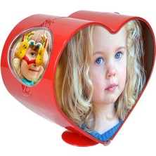 Dönen  Kırmızı Kalp Çerçeve