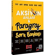 Yargı Yayınevi 2022 TYT AYT KPSS ALES DGS MSÜ İyon Anlam & Paragraf Soru Bankası Üniversite Hazırlık