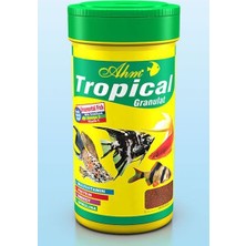 Ahm Tropical Granulat Balık Yemi 250 Ml Küçük Ağızlı Tropikal Balıklar İçin Besin Çeşitliliği Sağlayan Yem
