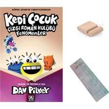 Altın Kitaplar Kedi Çocuk 5 - Çizgi Roman Kulübü Fenomenler / Dav Pilkey / 9-12 Yaş Hikaye+Tablet Tutucu