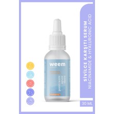 Weem Leke Karşıtı ve Gözenek Sıkılaştırıcı Serum – Aydınlatıcı, Eşitleyici Etki – 30 ml