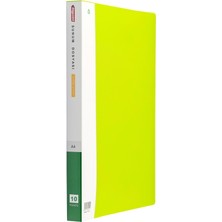 Bigpoint Yeşil Sunum Dosyası Loly 10'Lu A4 Ölçülerinde Pratik Kullanım İçin