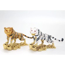 Ne Verelim Size Buğz Swarovski Taşlı Tekli Leopar Model 2