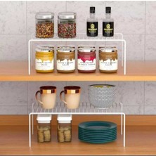 Özbience 2'li Dolap Içi Düzenleyici, Mutfak ve Banyo Için Pratik Organizer