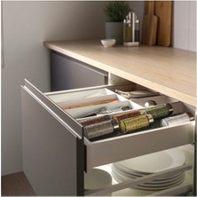 Özbience Pratik ve Şık Çekmece Düzenleyici, 20X50 Cm, Organize ve Temiz Görünüm
