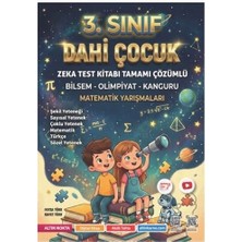 Altın Nokta 3. Sınıf Dahi Çocuk Bilsem Kanguru Olimpiyat Zeka Kitabı