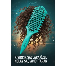 Ocean Tarak Kıvırcık Saçlara Özel Bukle Belirginleştirici Magical Curl Saç Tarağı