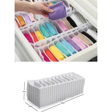 Özbience Çekmece Içi Akordiyon Organizer, 11 Gözü, 15X44X17 Cm, Düzenli Saklama