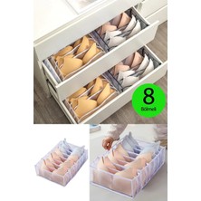 Özbience 8 Bölmeli Akordiyon Sütyen ve Çekmece Organizeri