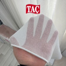 Taç Pilesiz Kırışmaz Yıkanabilir Keten Tül