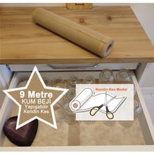 Özbience Kum Beji Yapışabilir Çekmece ve Raf Düzenleyici, Kaymaz ve Kendin Kesimli