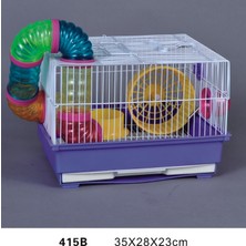 Hnrlishp Dayang Hamster Kafes Takım  35X28X23