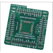 Mikroe Lv 24-33 Mcu Card Empty PIC24FJ128GA008-PT Mıkroe