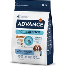 Hnrlishp Advance Dog Medıum Lıght 3 kg