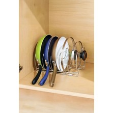 Özbience Paslanmaz Metal Tezgah Üstü Tencere ve Tava Düzenleyici