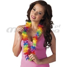 Ne Verelim Size Buğz Rengarenk Hawaii Kolye 1 Adet