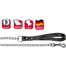 Karlie Hnrlishp Karlıe Deri Saplı Zincir Uzatma 100CM/2MM Siyah