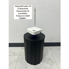 Özbience Ahşap Damacana Kılıfı 19 Lt Uyumlu Modern Tasarım Pompa Hariç