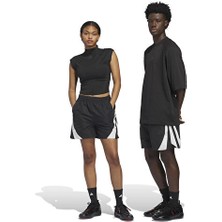 adidas KA2080 Wv Short Erkek Basketbol Şortu 2XL Siyah Konforlu Kullanım İçin Hafif Kumaş