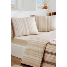 Özdilek Ranforce -Linea Nova Krem- Tek Kişilik Nevresim Takımı