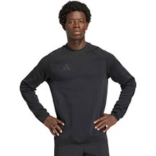 Adidas Tt Crew Erkek Futbol Sweatshirts JM5540 Siyah