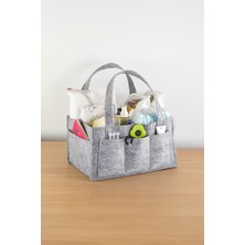 Özbience Pratik ve Şık Keçe Anne Bebek Bakım Çantası Organizer