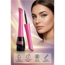 MUJGAN Suya Dayanıklı Ultra Black Profesyonel Likit Eyeliner
