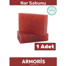 Armoris Yeni %100 Doğal Organik Güzel Kokulu El Yüz Saç Vücut Cilt Bakım Orijinal Nar Sabunu 100 gr