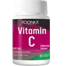 Vonka Voonka Vitamin C Çiğneme 60 Tablet