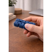 Katlanabilir Sonsuz Küp Hareketli Stres Oyuncağı Mavi