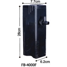 Hnrlishp Dophin Iç Filtre 600 L/h