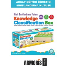 Armoris Yeni Nesil Eğlenceli Zeka Geliştirici Kişisel Gelişim Çocuk Ahşap Bilgi Sınıflandırma Kutusu