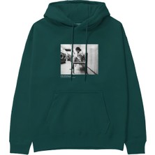 The Lucid Lab Amy Winehouse At The Laundromat 2004 Hoodie - Koyu Yeşil