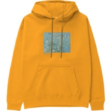 The Lucid Lab Almond Blossoms Hoodie - Turuncu