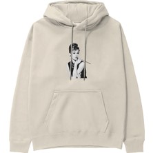 The Lucid Lab Audrey Hepburn Hoodie - Krem