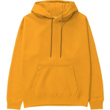 The Lucid Lab Basic Regular Fit Hoodie - Turuncu