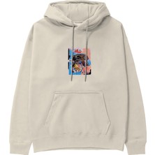 The Lucid Lab Basquiat Skull (1982) Hoodie - Krem