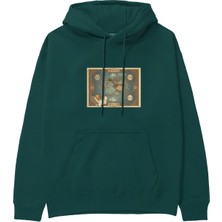 The Lucid Lab Avatar The Last Airbender Map Hoodie - Koyu Yeşil