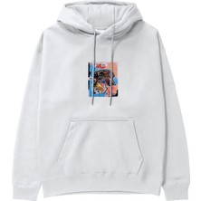 The Lucid Lab Basquiat Skull (1982) Hoodie - Beyaz